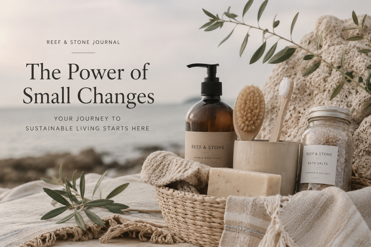 The power of small changes: Your Journey to sustainable living starts here