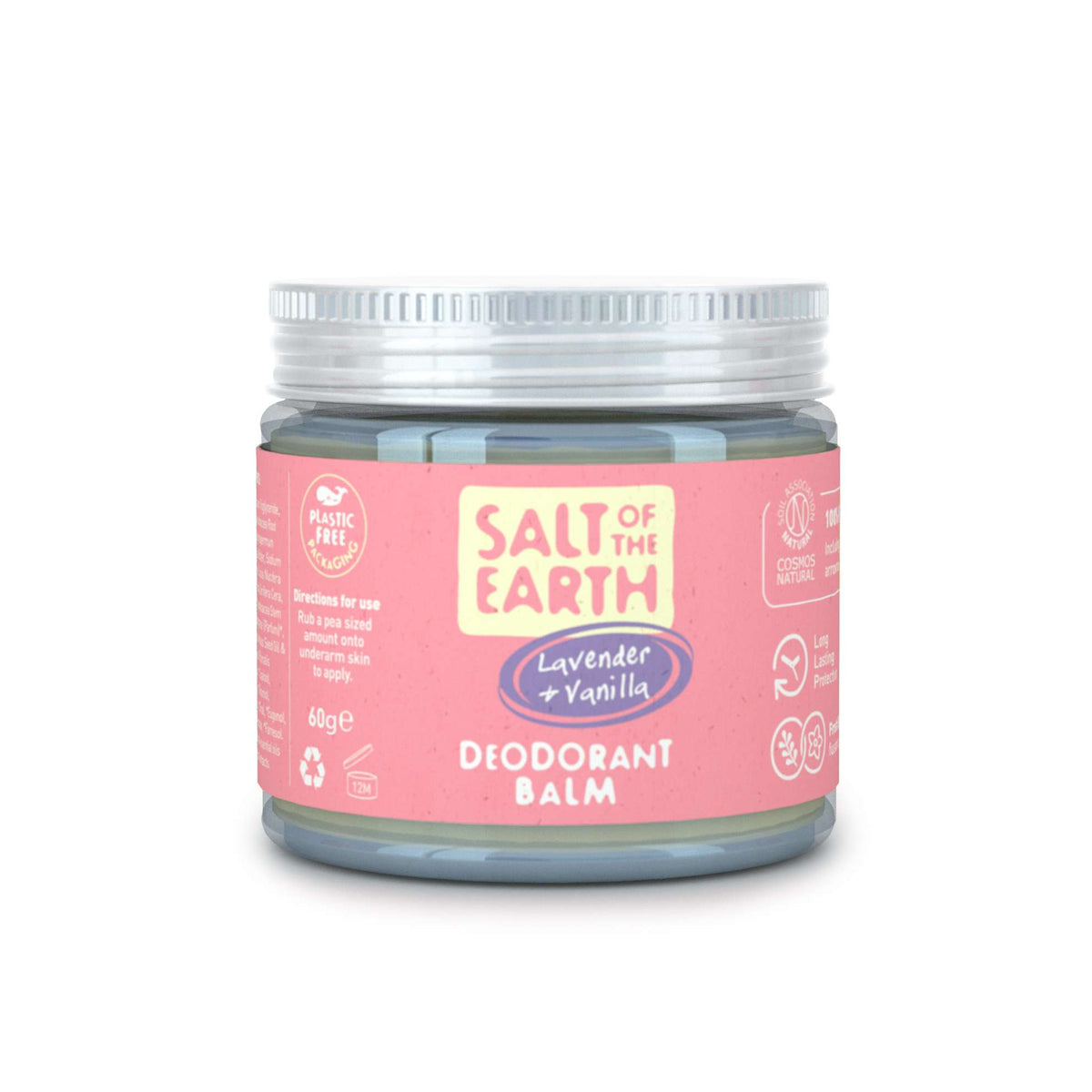 Salt of the Earth Deo Balm - Lavender & Vanilla - 60g