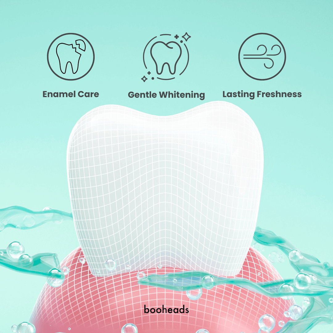 Hydroxyapatite Toothpaste – Fluoride-Free, Enamel Care, Gentle Whitening, Smooth Spearmint, 100g