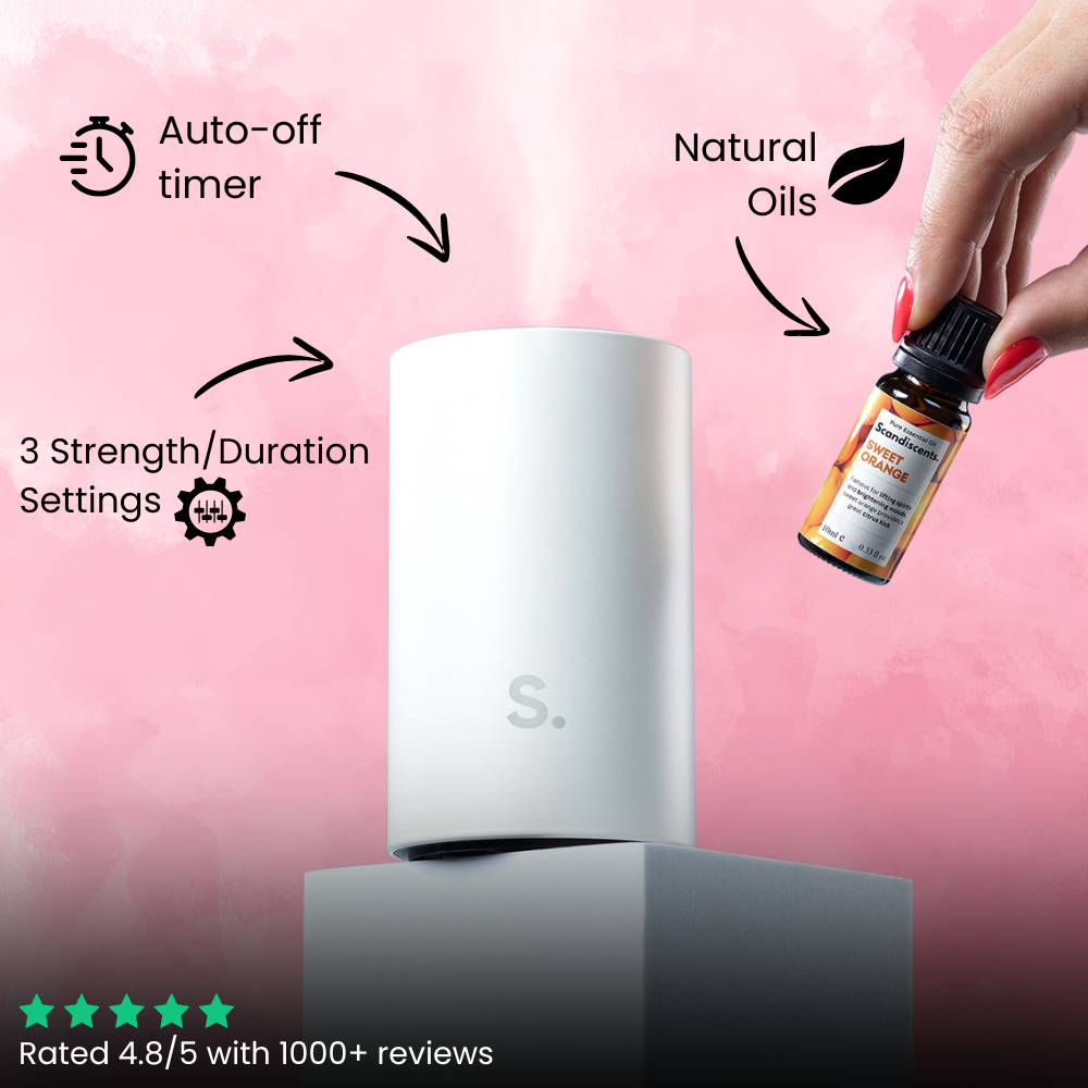 Halo Home Diffuser - Waterless Scented Oil Diffuser