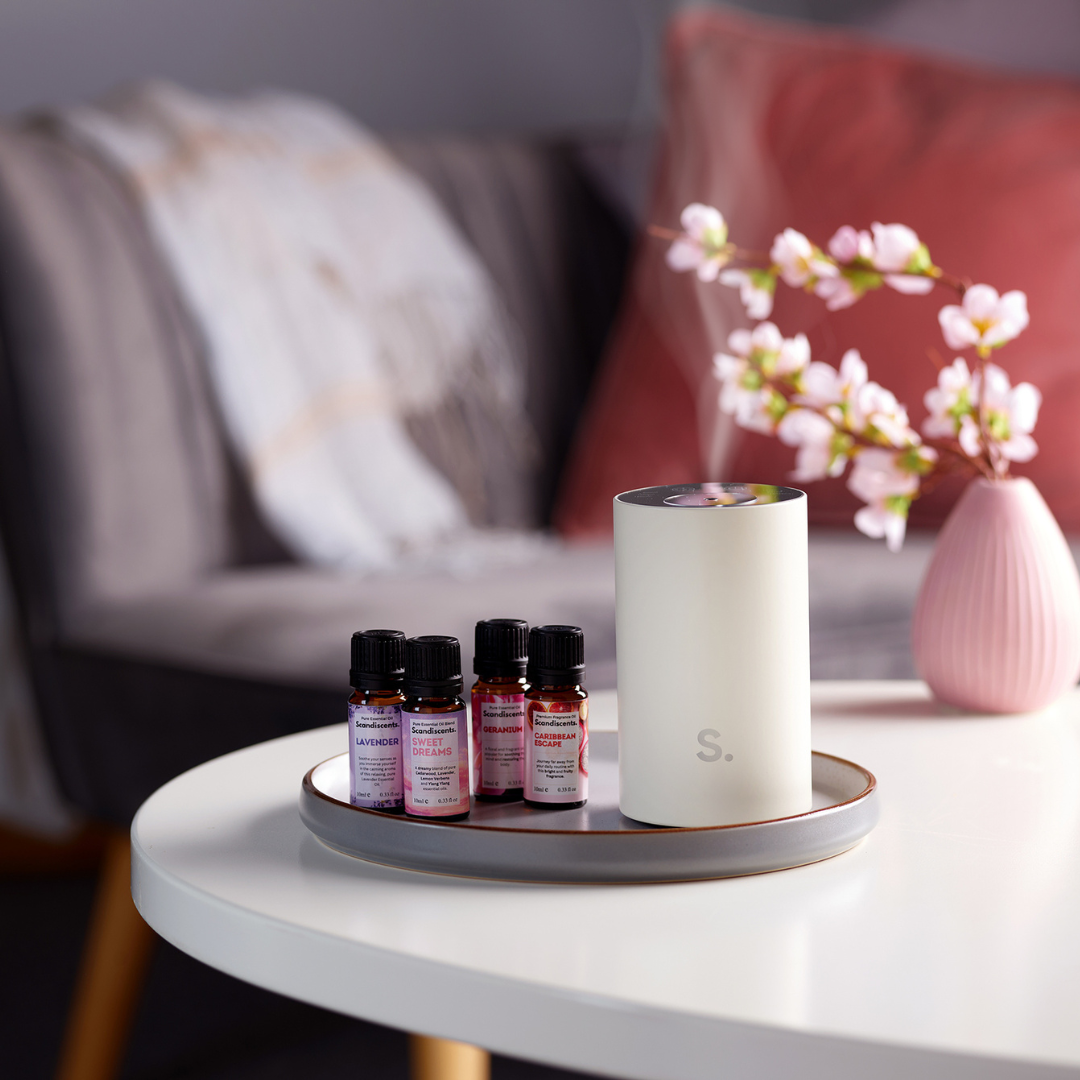 Halo Home Diffuser - Waterless Scented Oil Diffuser