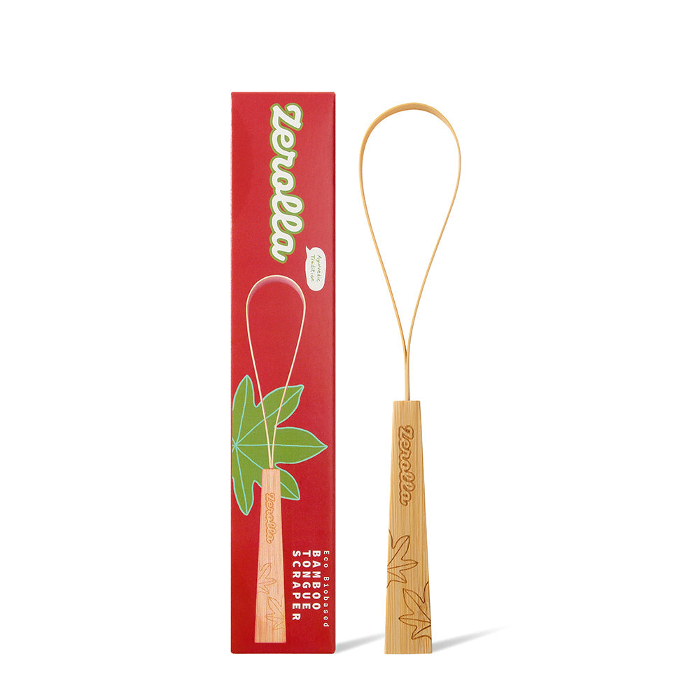 Plant-based Bamboo Tongue Scraper