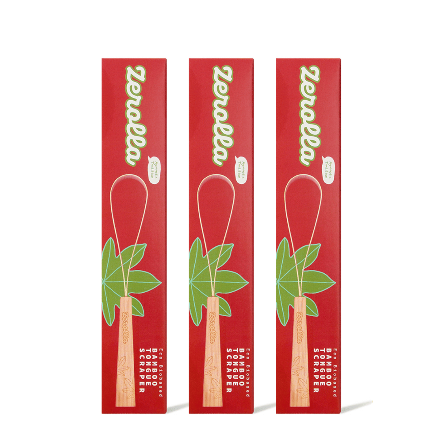 Plant-based Bamboo Tongue Scraper