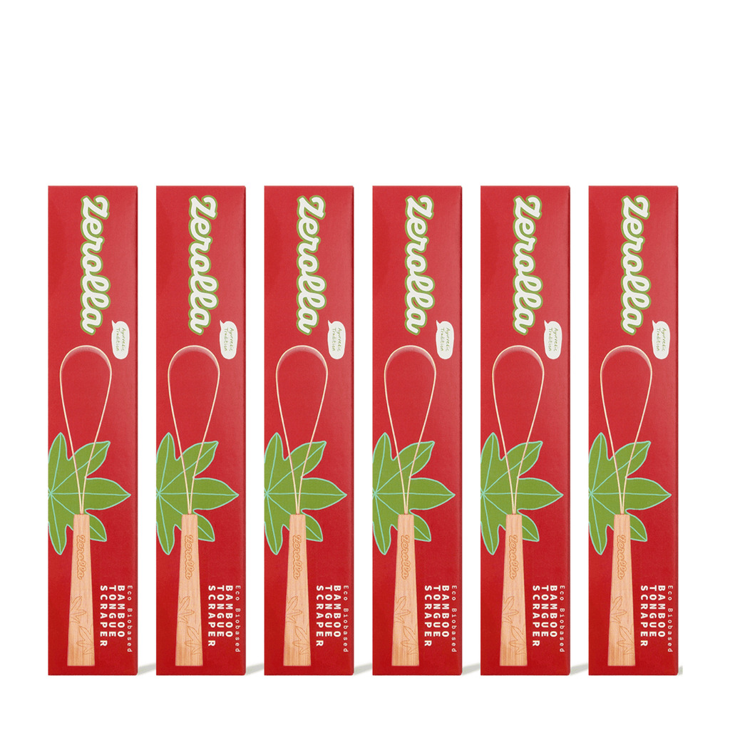 Plant-based Bamboo Tongue Scraper