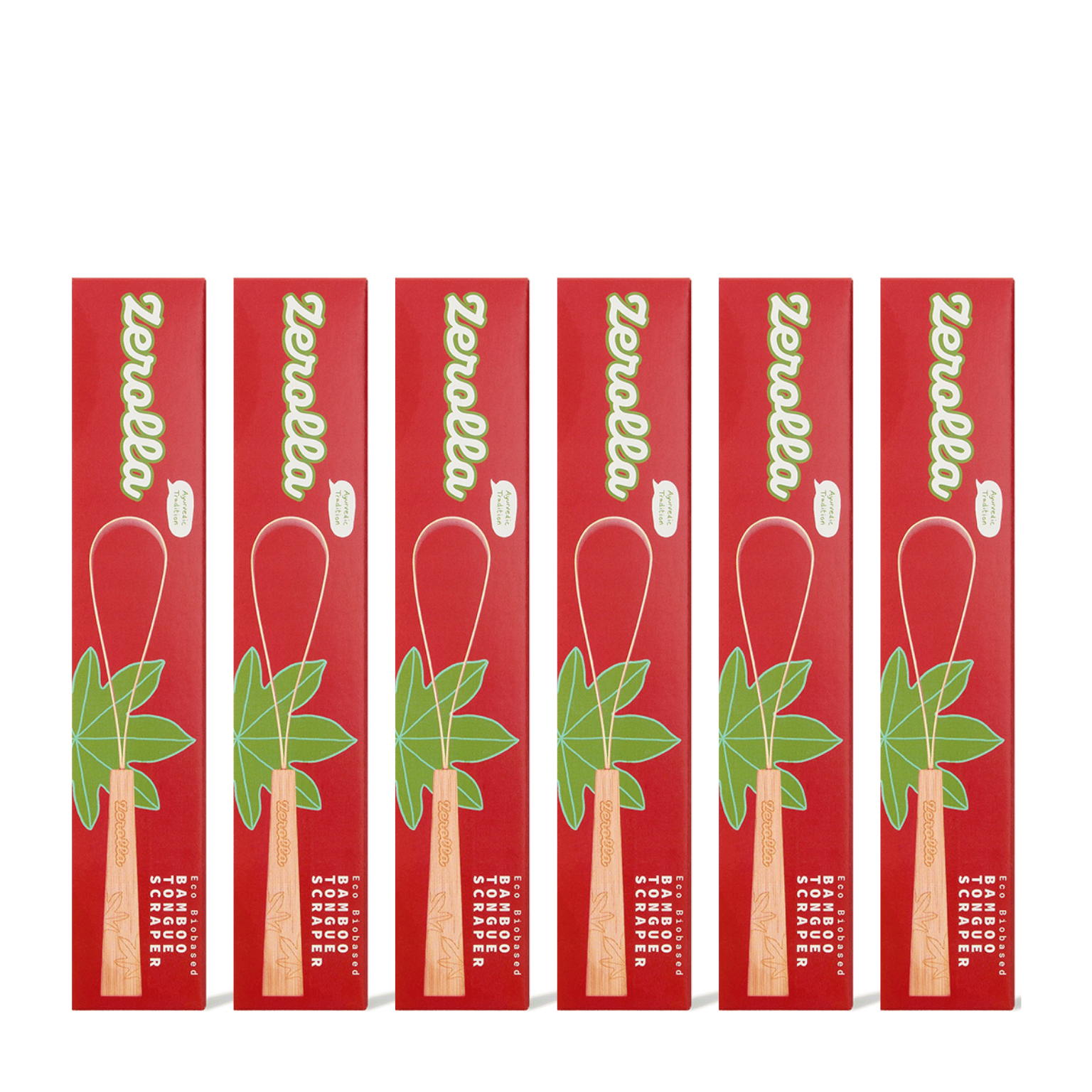 Plant-based Bamboo Tongue Scraper