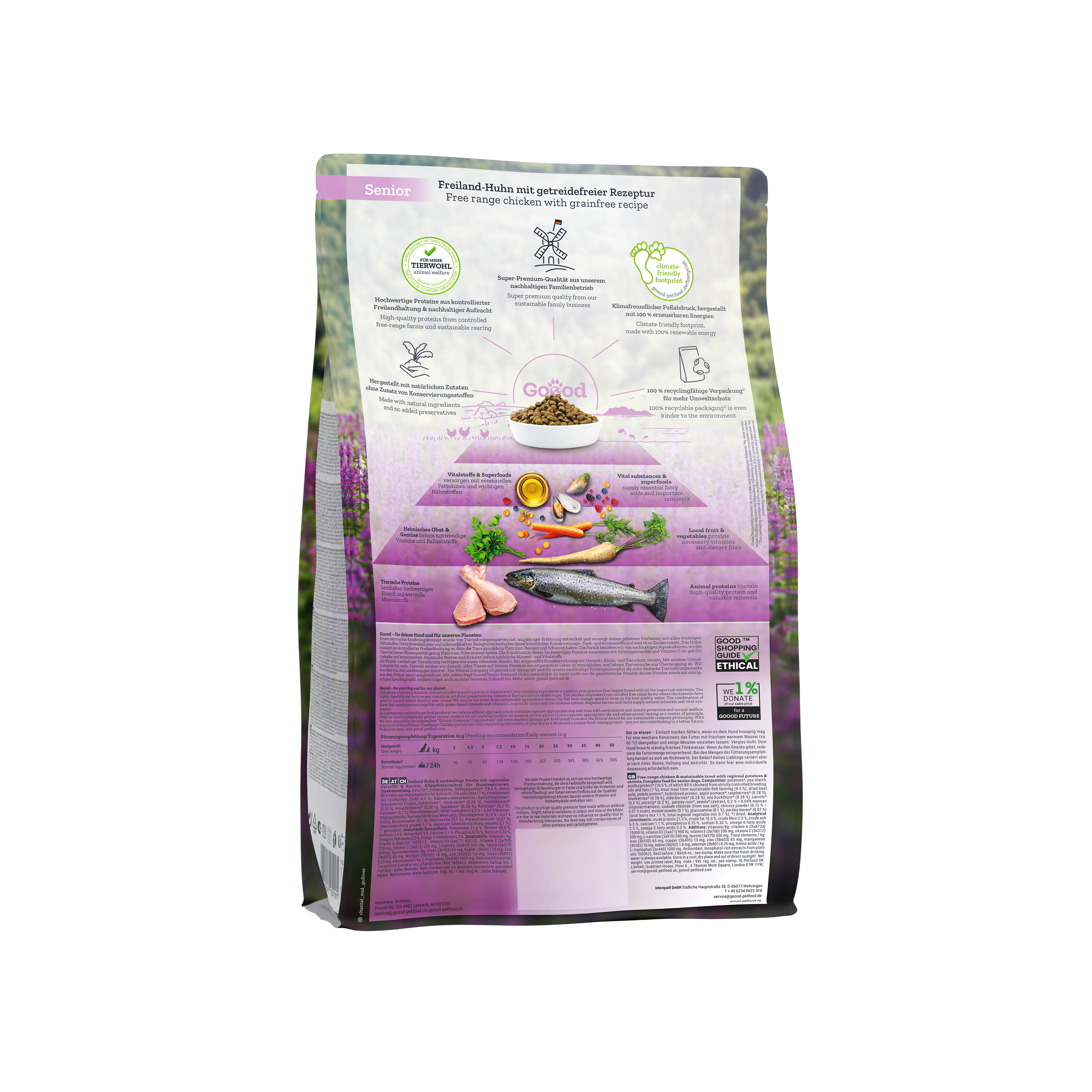 Senior - Free Range Chicken & Sustainable Trout