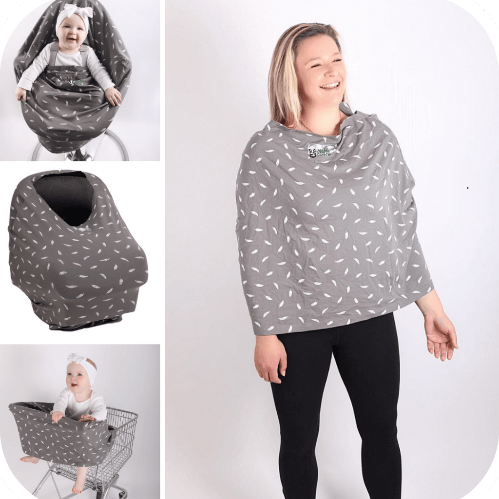 Mama Bamboo Cotton Breastfeeding Cover