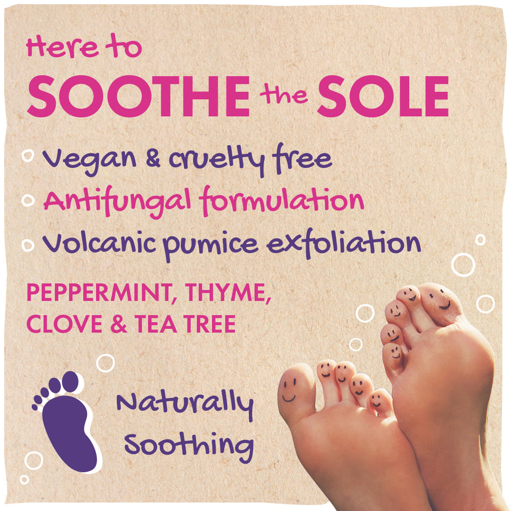 Foot Soap - Peppermint, Thyme, Clove & Tea Tree