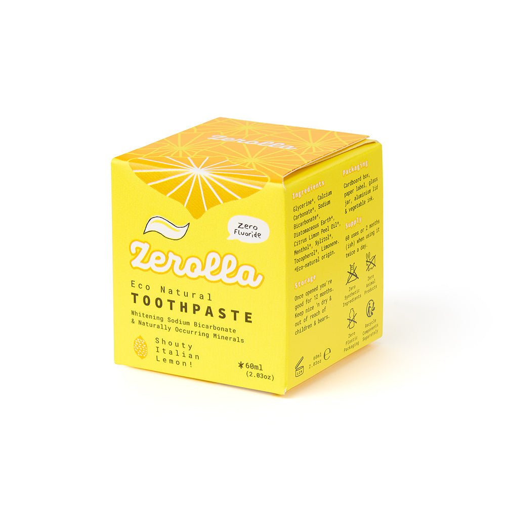 Natural Toothpaste - Italian Lemon