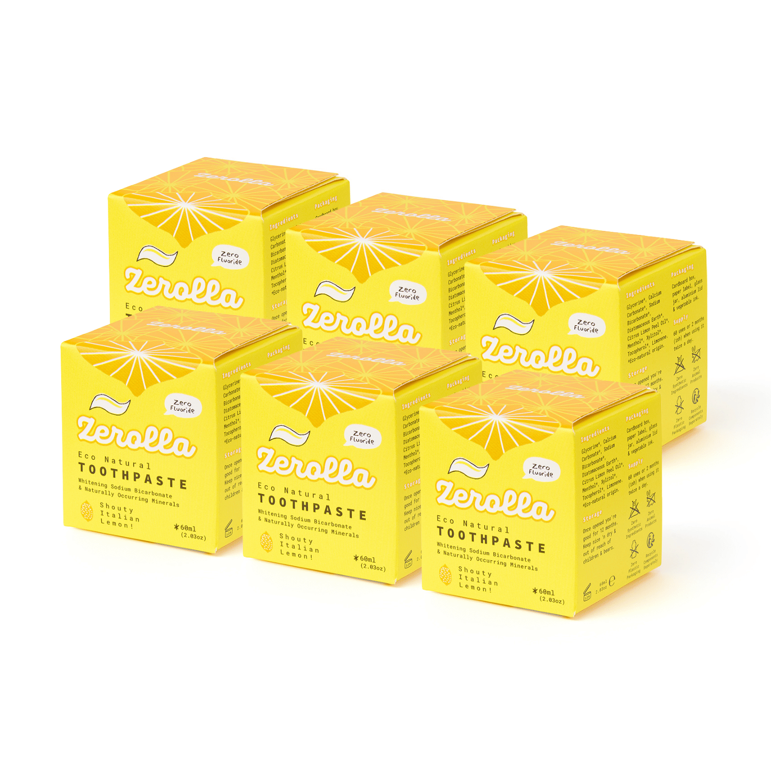 Natural Toothpaste - Italian Lemon