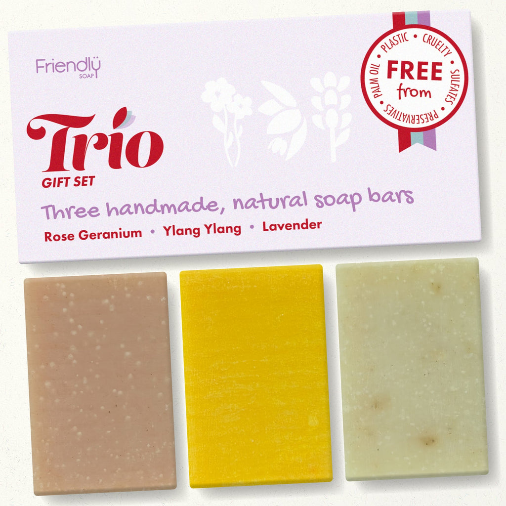 Trio Gift Set - Rose Geranium, Ylang Ylang, Lavender