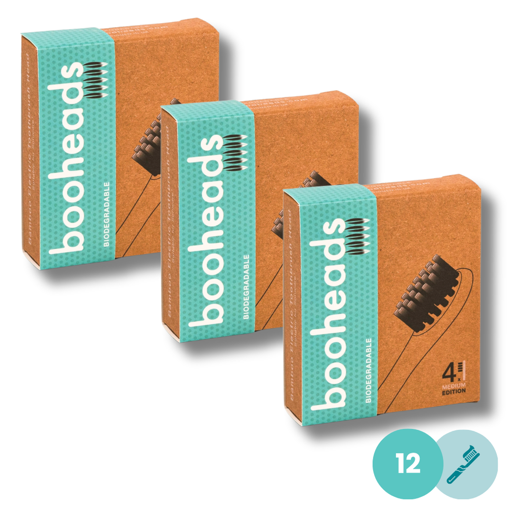 Bamboo Electric Toothbrush Heads Compatible with Sonicare* | Polish Clean 4PK Multi