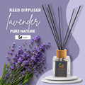 Eco Bath London Reed Diffuser Collection - Luxurious Home Fragrance, Long-Lasting Room Diffusers with Natural Essential Oils, 100ml (3.38 Fl.Oz), Multiple Scents Available