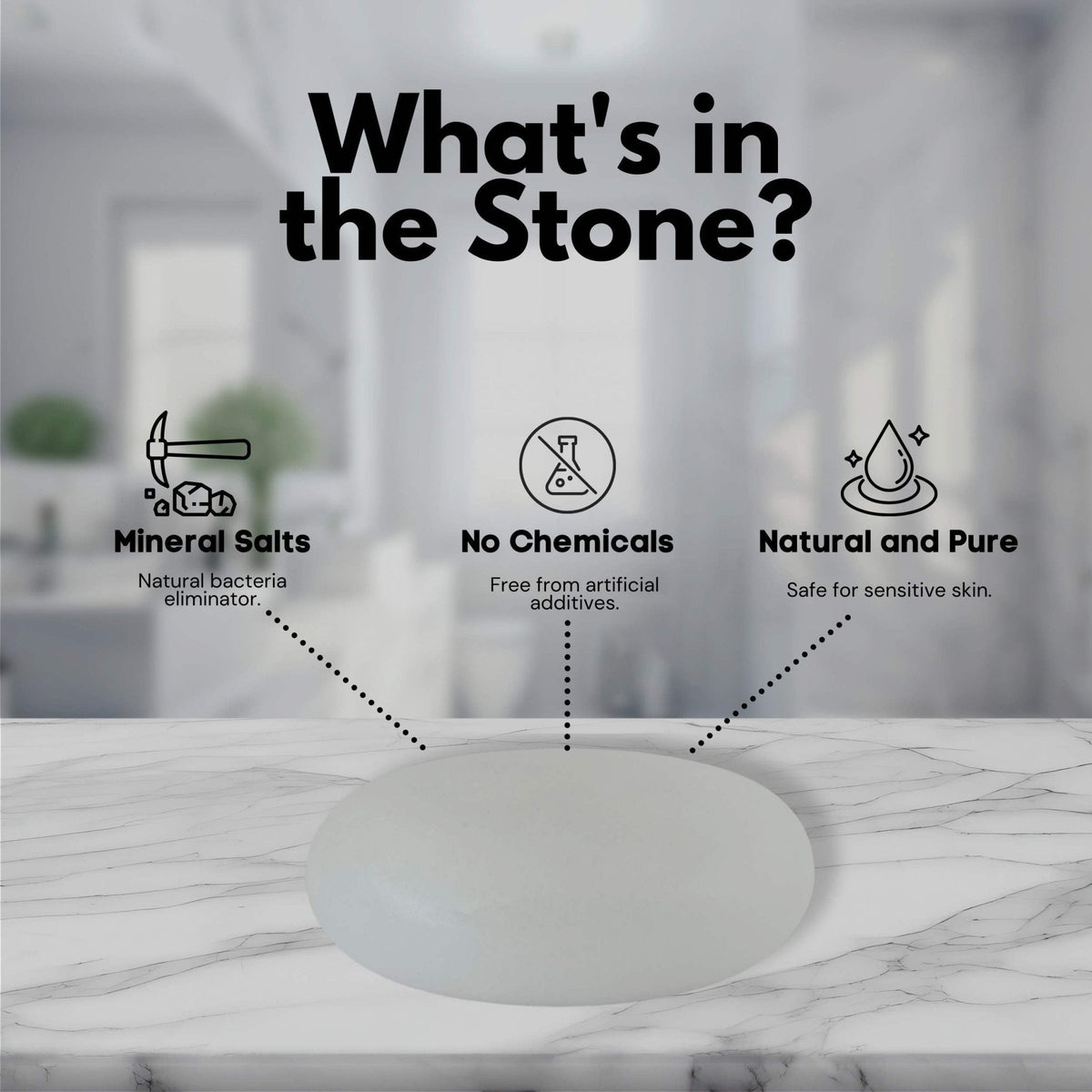 Eco Bath Natural Deodorant Stone (160gr)