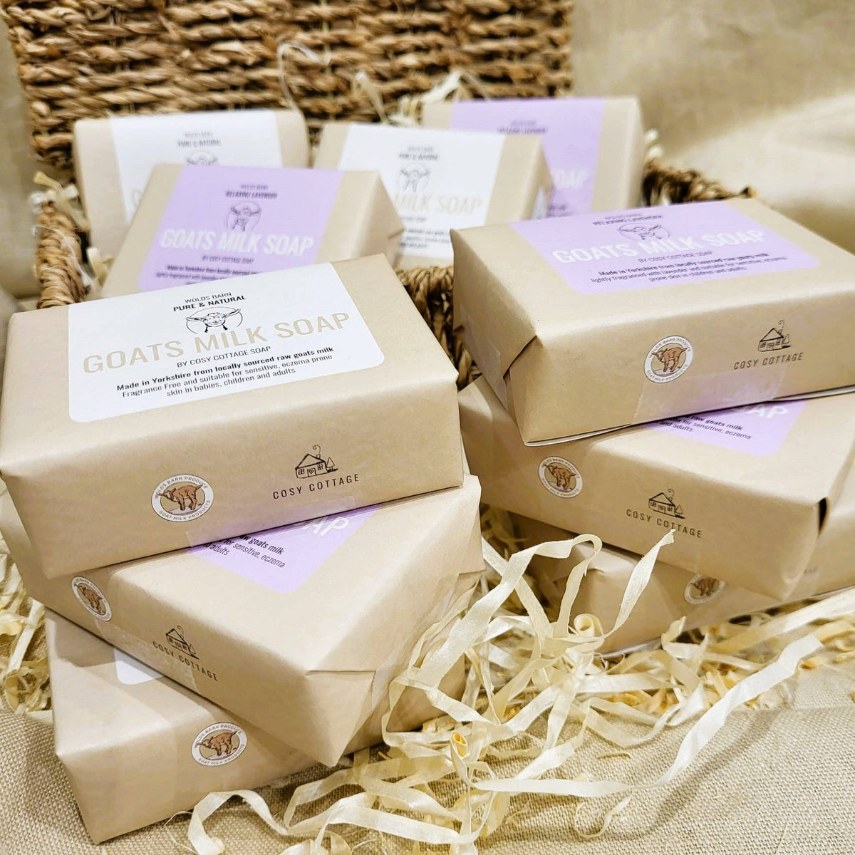 Goats Milk Soap – Natural Gentle Bars for Babies, Children & Adults