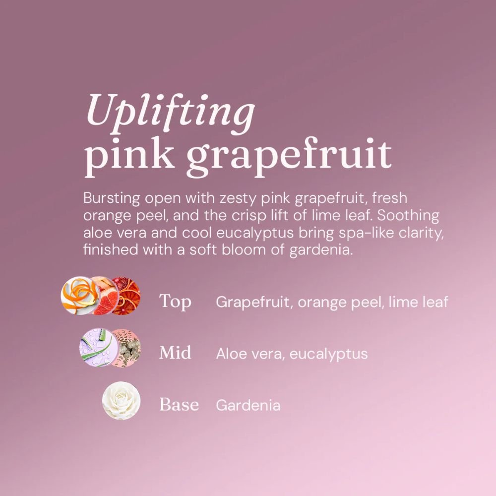 Miniml Pink Grapefruit + Aloe Vera Balancing Shampoo 1L Refill | Gentle Daily Cleanse