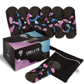 Eco Reusable Sanitary Pads - Washable Cloth Period Pads - 6 Pack