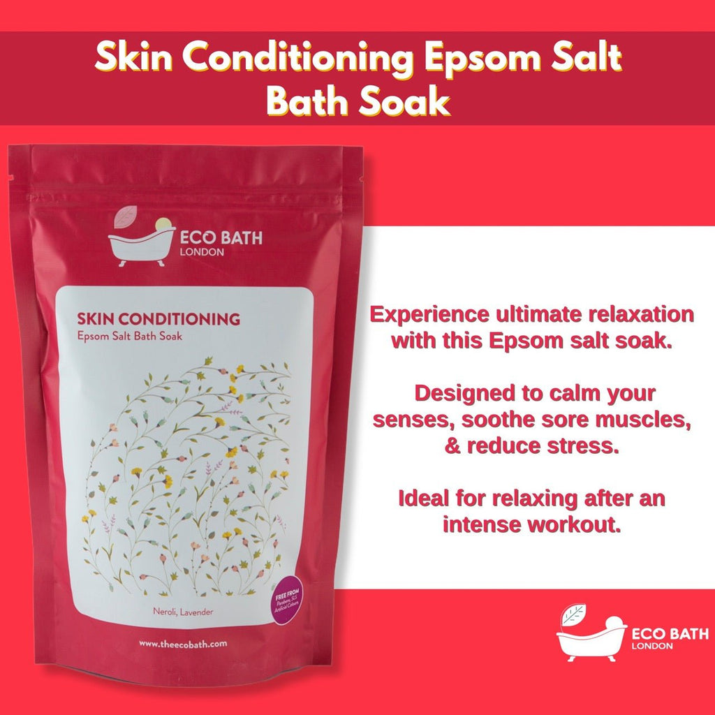 Eco Bath London Skin Conditioning Epsom Salt Bath Soak - Pouch