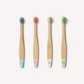 Baby Bamboo Toothbrush - 4 Pack - Extra Soft Bristles
