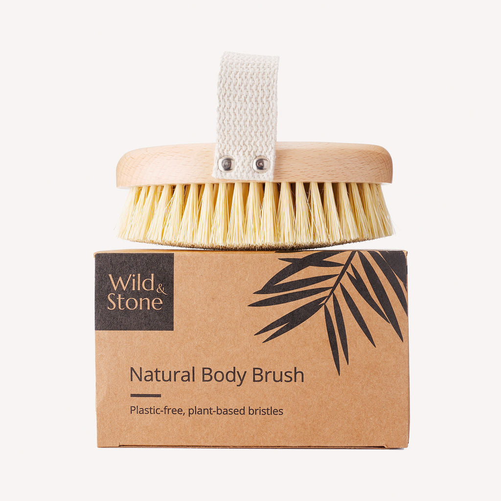 Natural Bristle Dry Body Brush